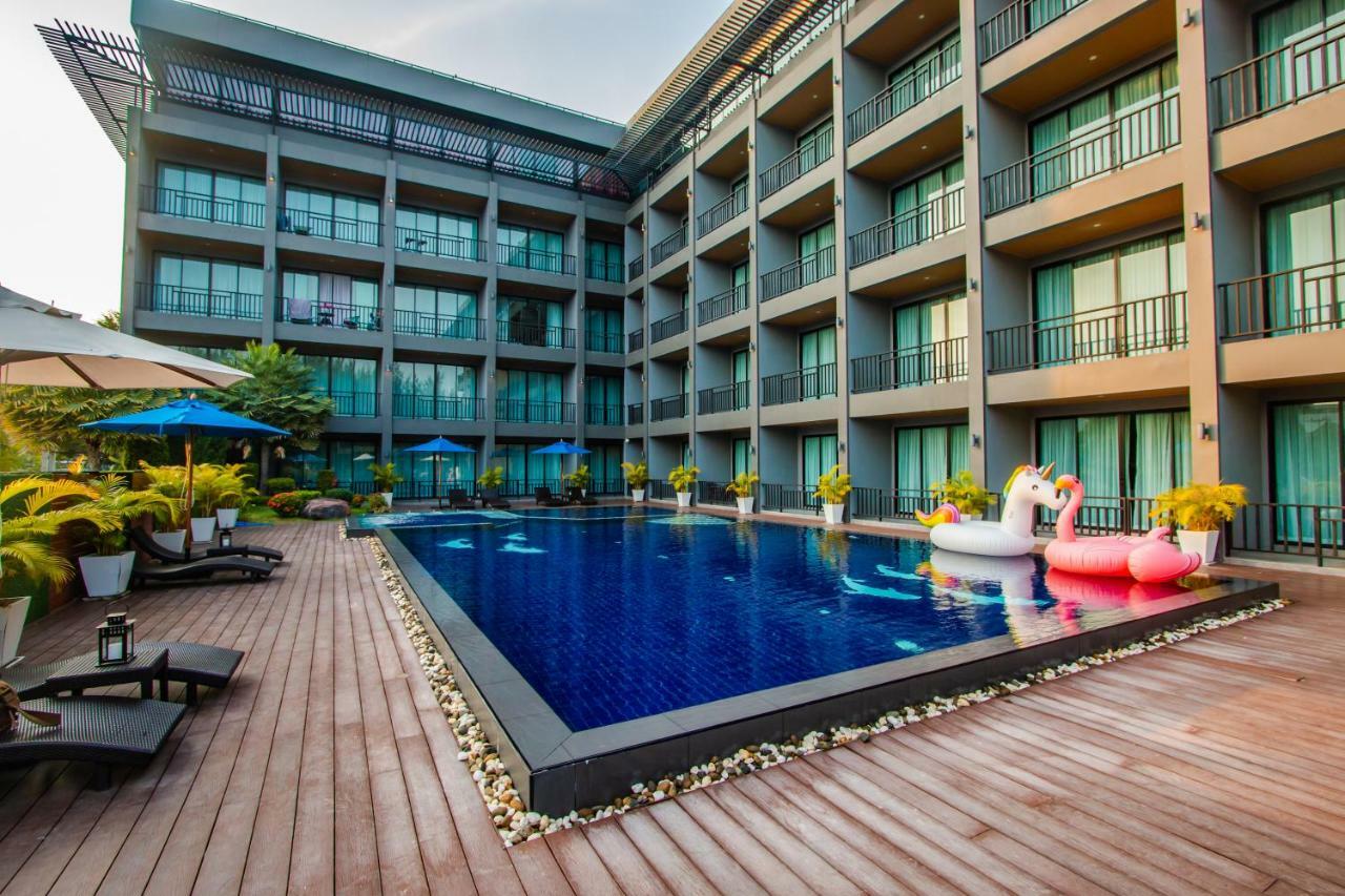 Hotel Sun Marina Cha-am Exterior foto